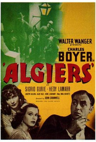 Algiers Movie Poster Print