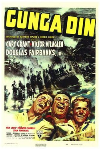 Gunga Din Movie Poster Print