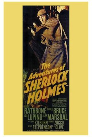 The Adventures Of Sherlock Holmes Movie Poster Print
