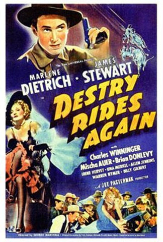 Destry Rides Again Movie Poster Print