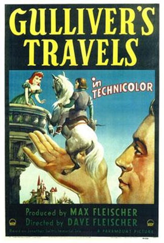 Gulliver's Travels Movie Poster Print