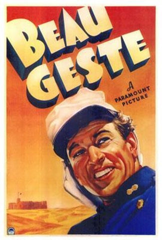 Beau Geste Movie Poster Print
