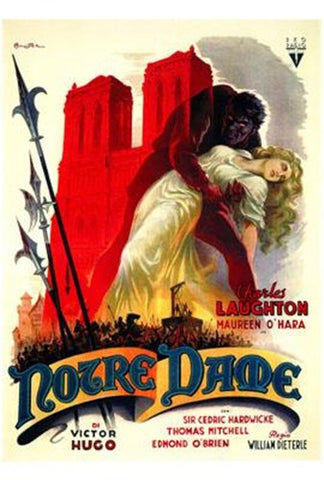 The Hunchback Of Notre Dame Movie Poster Print
