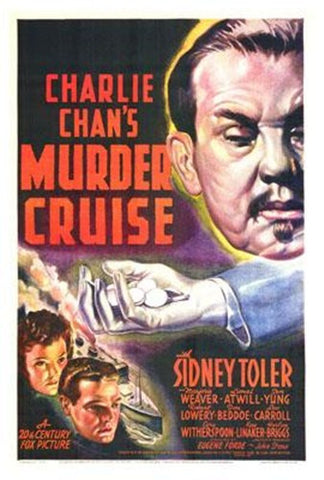 Charlie Chan's Murder Cruise Movie Poster Print