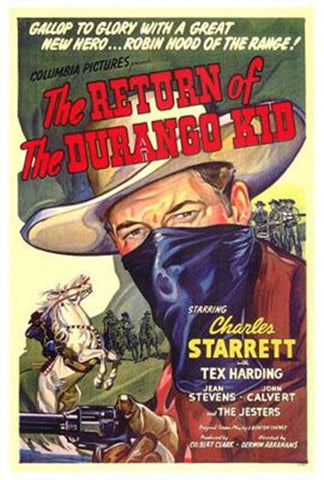 The Return Of The Durango Kid Movie Poster Print