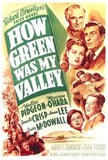 How Green Was My Valley Movie Poster Print