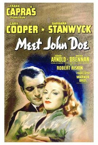 Meet John Doe Movie Poster Print