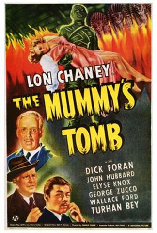 The Mummy's Tomb Movie Poster Print