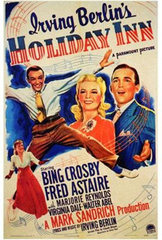 Holiday Inn Movie Poster Print