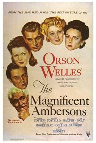 The Magnificent Ambersons Movie Poster Print