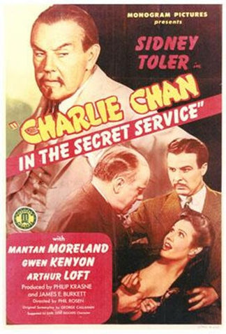 Charlie Chan In The Secret Service Movie Poster Print