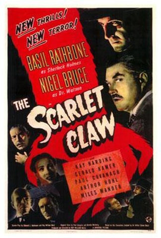 The Scarlet Claw Movie Poster Print
