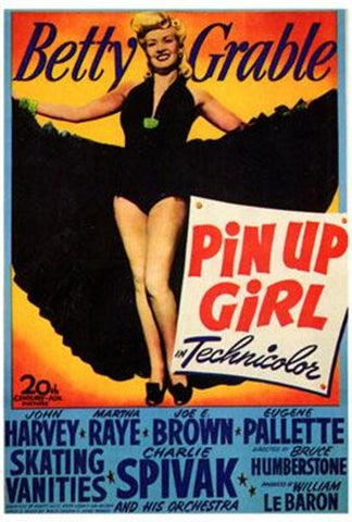 Pin Up Girl Movie Poster Print