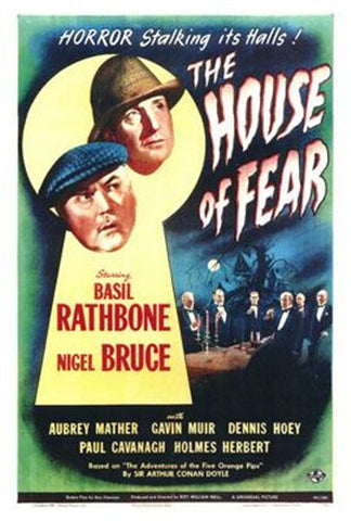 The House Of Fear Movie Poster Print