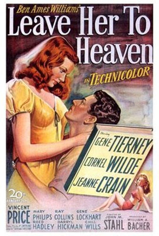 Leave Her To Heaven Movie Poster Print