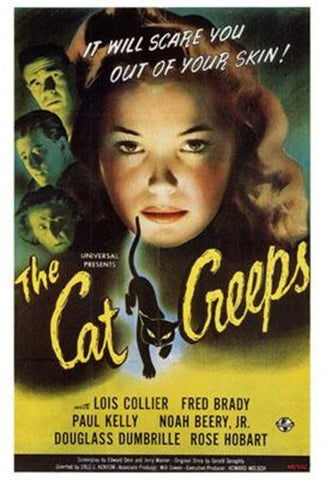 The Cat Creeps Movie Poster Print