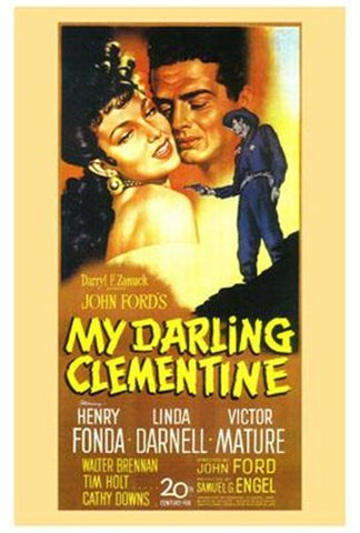 My Darling Clementine Movie Poster Print