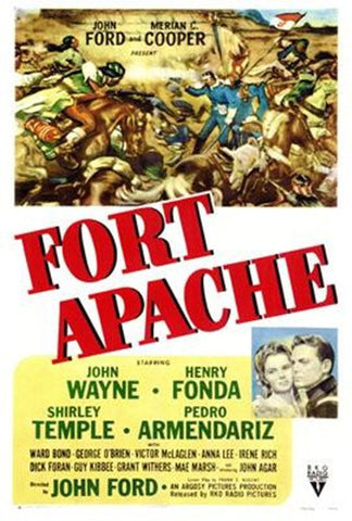 Fort Apache Movie Poster Print