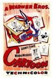 A Warner Brothers Cartoon Movie Poster Print