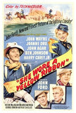 She Wore A Yellow Ribbon Movie Poster Print