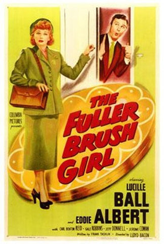 The Fuller Brush Girl Movie Poster Print