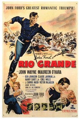 Rio Grande Movie Poster Print