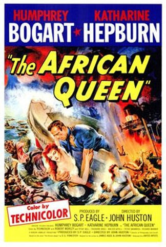 The African Queen Movie Poster Print