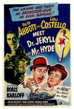 Abbott Costello Meet Dr Jekyll Mr Hyde Movie Poster Print