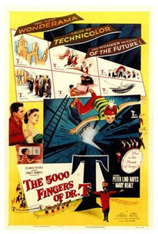 The 5000 Fingers Of Dr T Movie Poster Print