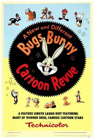 Bugs Bunny a Cartoon Revue Movie Poster Print