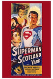 Superman In Scotland Yard Movie Poster Print