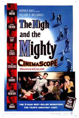 The High And The Mighty Movie Poster Print