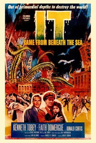 It Came From Beneath The Sea Movie Poster Print