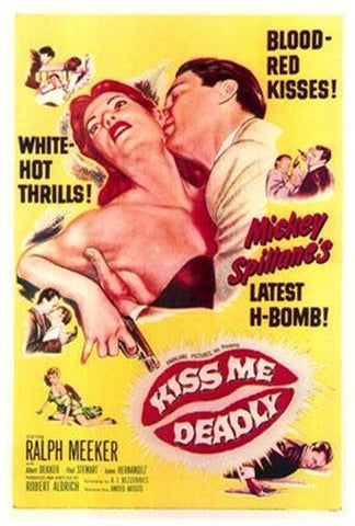 Kiss Me Deadly Movie Poster Print