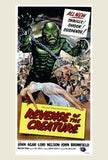 Revenge Of The Creature Movie Poster Print