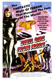 Devil Girl From Mars Movie Poster Print