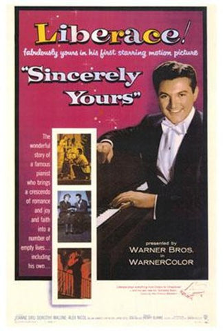 Sincerely Yours Movie Poster Print