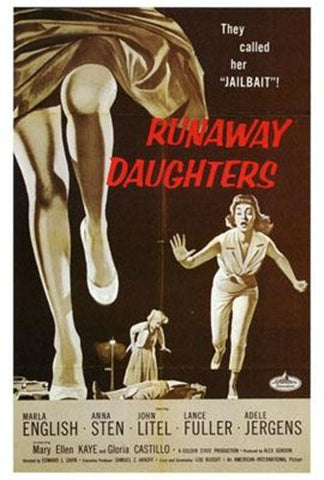 Runaway Daughters Movie Poster Print