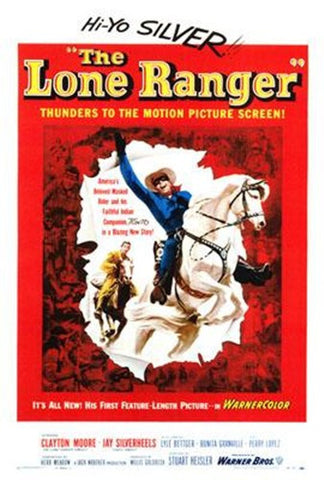 The Lone Ranger Movie Poster Print