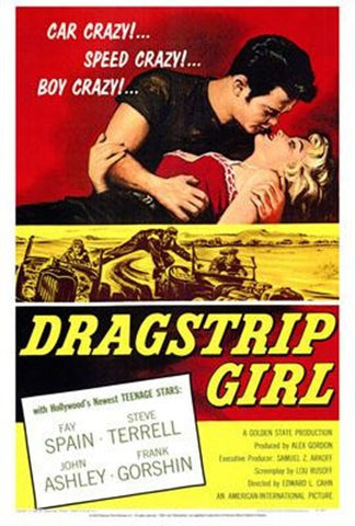 Dragstrip Girl Movie Poster Print