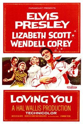 Loving You Movie Poster Print