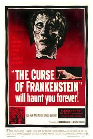 Curse Of Frankenstein Movie Poster Print