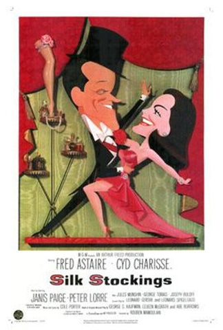 Silk Stockings Movie Poster Print