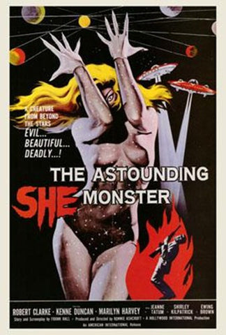 The Astounding She-Monster Movie Poster Print
