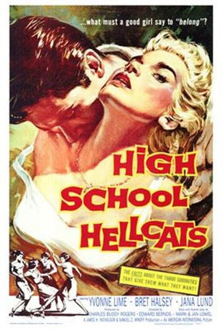 High School Hellcats Movie Poster Print
