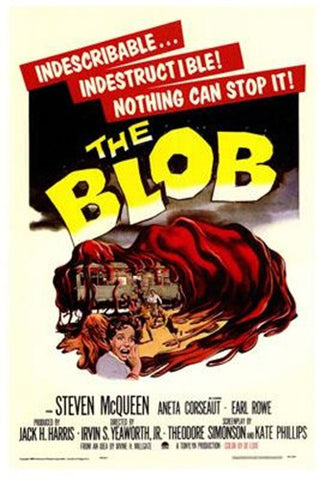 The Blob Movie Poster Print