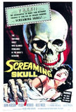 Screaming Skull Movie Poster Print