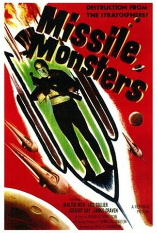 Missile Monsters Movie Poster Print