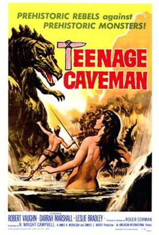 Teenage Caveman Movie Poster Print