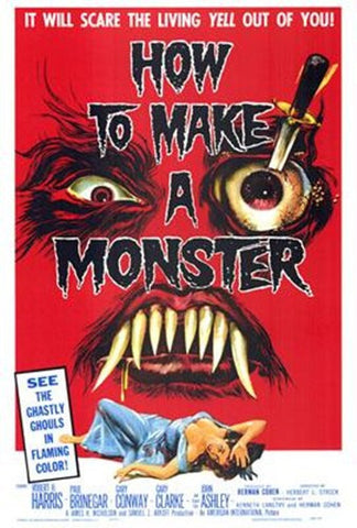 How To Make A Monster Movie Poster Print